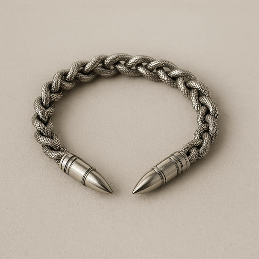 Dockha® 9mm dekoratif mermi sokak tesbihi 16cm